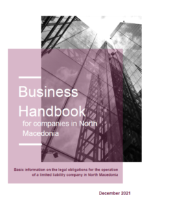 Business Handbook for companies in North Macedonia